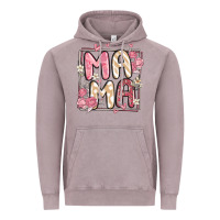 Vintage Zinc floral mama Vintage Hoodie - MaliasSmallBusiness