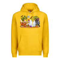 Lemon halloween chicken Premium Hoodie - CowGirlArtShop