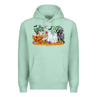 Seafoam halloween chicken Premium Hoodie - CowGirlArtShop