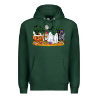 Sports Green halloween chicken Premium Hoodie - CowGirlArtShop
