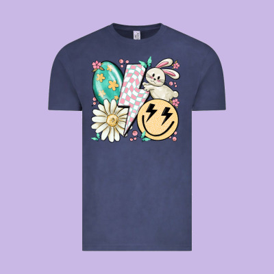 Retro Easter Vintage Tee Designed By Maliassmallbusiness