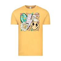Vintage Mustard retro easter Vintage Tee - MaliasSmallBusiness