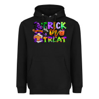 Black trick or treat gnome Heavyweight Hoodie - CowGirlArtShop