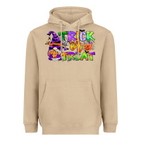 Mushroom trick or treat gnome Heavyweight Hoodie - CowGirlArtShop