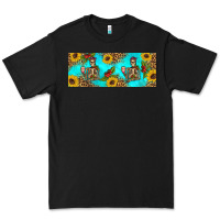 Black skeleton coffee and coffee plants 11 oz Premium Tee - Artiststas