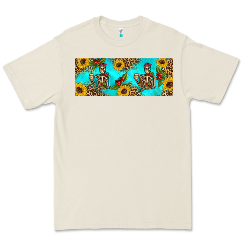 Skeleton Coffee And Coffee Plants 11 Oz Premium Tee by Artiststas | Teevron