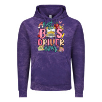 Cloud Purple best bus driver ever Vintage Hoodie - MaliasSmallBusiness