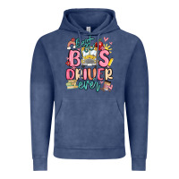 Vintage Denim best bus driver ever Vintage Hoodie - MaliasSmallBusiness