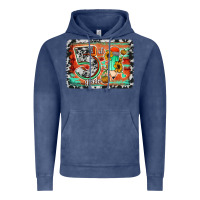 Vintage Denim western back to school 5th grade 2 Vintage Hoodie - Jasminsmagicworld