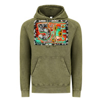 Vintage Olive western back to school 5th grade 2 Vintage Hoodie - Jasminsmagicworld