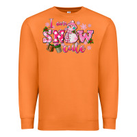 Carrot i am snow cute Premium Sweatshirt - CowGirlArtShop