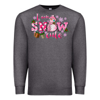 Charcoal Heather i am snow cute Premium Sweatshirt - CowGirlArtShop