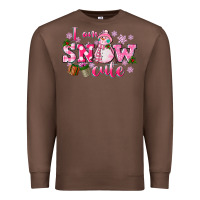Chestnut i am snow cute Premium Sweatshirt - CowGirlArtShop