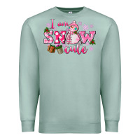 Seafoam i am snow cute Premium Sweatshirt - CowGirlArtShop