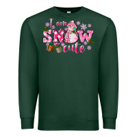 Sports Green i am snow cute Premium Sweatshirt - CowGirlArtShop