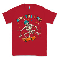 Red ride till i die Classic Tee - MaliasSmallBusiness