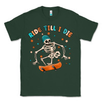 Sports Green ride till i die Classic Tee - MaliasSmallBusiness