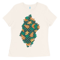 Bone christmas gingerbread cookies patch Ladies Tee - BundleAndBundleShop