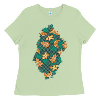 Matcha christmas gingerbread cookies patch Ladies Tee - BundleAndBundleShop