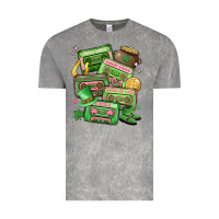 Cloud Rock st patrick's day cassette tapes Vintage Tee - MaliasSmallBusiness