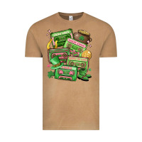 Vintage Camel st patrick's day cassette tapes Vintage Tee - MaliasSmallBusiness