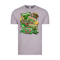 Vintage Zinc st patrick's day cassette tapes Vintage Tee - MaliasSmallBusiness