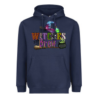 Navy witches brew Heavyweight Hoodie - CowGirlArtShop