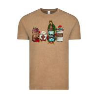 Vintage Coffee our lady of guadalupe coffee Vintage Tee - JahusDesignShop