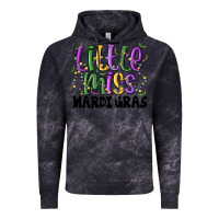 Cloud Black little miss mardi gras Vintage Hoodie - MaliasSmallBusiness