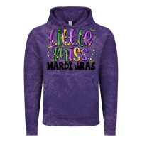 Cloud Purple little miss mardi gras Vintage Hoodie - MaliasSmallBusiness