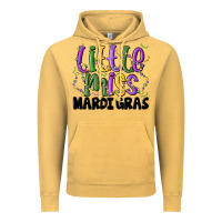 Little Miss Mardi Gras Vintage Hoodie | Teevron