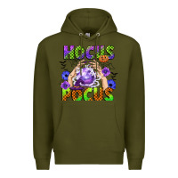 Army Green hocus pocus Premium Hoodie - CowGirlArtShop