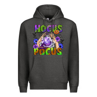 Charcoal Heather hocus pocus Premium Hoodie - CowGirlArtShop