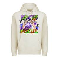 Oatmeal Heather hocus pocus Premium Hoodie - CowGirlArtShop