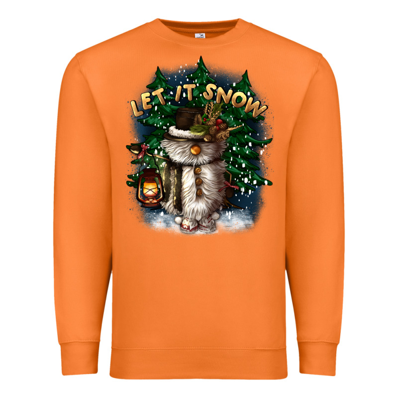 Let It Snow Premium Sweatshirt by CowGirlArtShop | Teevron