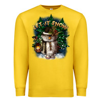 Lemon let it snow Premium Sweatshirt - CowGirlArtShop