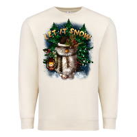 Sandshell let it snow Premium Sweatshirt - CowGirlArtShop