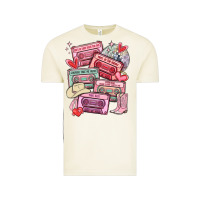 Vintage Arctic valentines day cassette tapes Vintage Tee - MaliasSmallBusiness