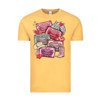 Valentines Day Cassette Tapes Vintage Tee | Teevron