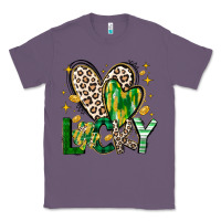 Lavender Lucky Saint Patricks Day Classic Tee - CowhideDigitalArt