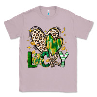 Lilac Lucky Saint Patricks Day Classic Tee - CowhideDigitalArt