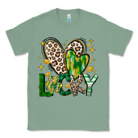 Sage Lucky Saint Patricks Day Classic Tee - CowhideDigitalArt