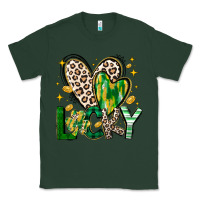 Sports Green Lucky Saint Patricks Day Classic Tee - CowhideDigitalArt
