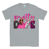 Heather Grey pretty dope afro woman Classic Tee - NancyCooperArtShop
