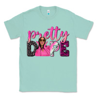 Seafoam pretty dope afro woman Classic Tee - NancyCooperArtShop
