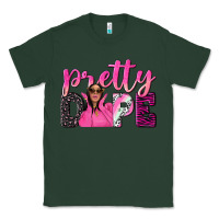 Sports Green pretty dope afro woman Classic Tee - NancyCooperArtShop