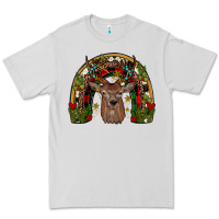 Dove Grey deer rainbow Premium Tee - JahusDesignShop