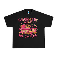 Black calorias de amor no cuentan mexican valentines day Urban Heavy Tee - MaliasSmallBusiness