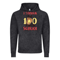 Vintage Black i struck out 100 days of school Vintage Hoodie - MaliasSmallBusiness