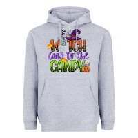 Heather Grey witch way to the candy Heavyweight Hoodie - CowGirlArtShop